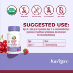MARYRUTH'S USDA Organic Kids Multivitamin Gummies Ages 4+ - 60 Count - image 3