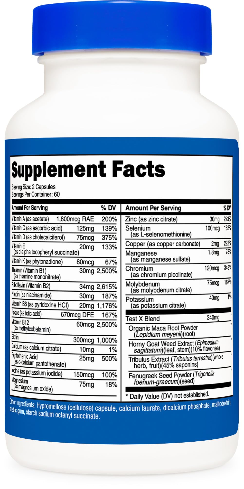 Nutricost Multivitamin for Men - 120 Capsules - image 5