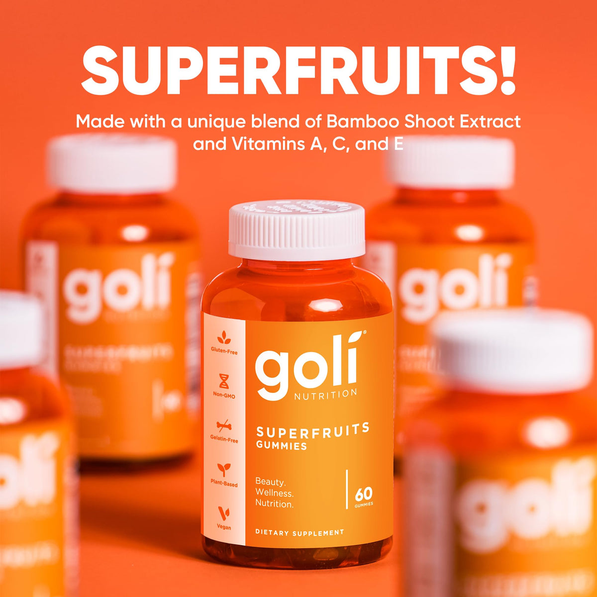 Goli Gummy Superfruits Beauty Wellness Nutrition Vegan