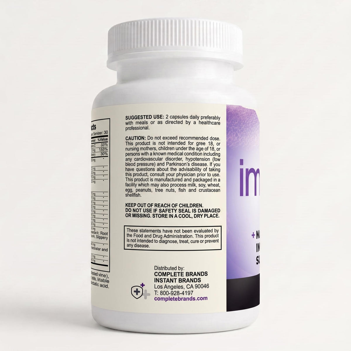 Instant Brands Immunity Complete 20-in-1 Immune Support - 60 Capsules - image 3