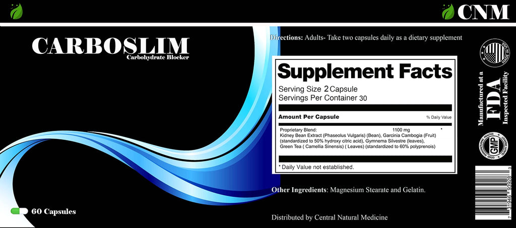 CNM CARBOSLIM Carbohydrate Blocker - 1 Bottle - image 2