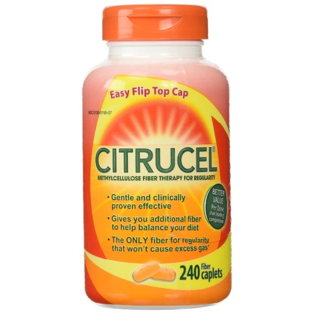 Citrucel Fiber Therapy Methylcellulose Caplets - 240 Count (2 Pack) - image 2