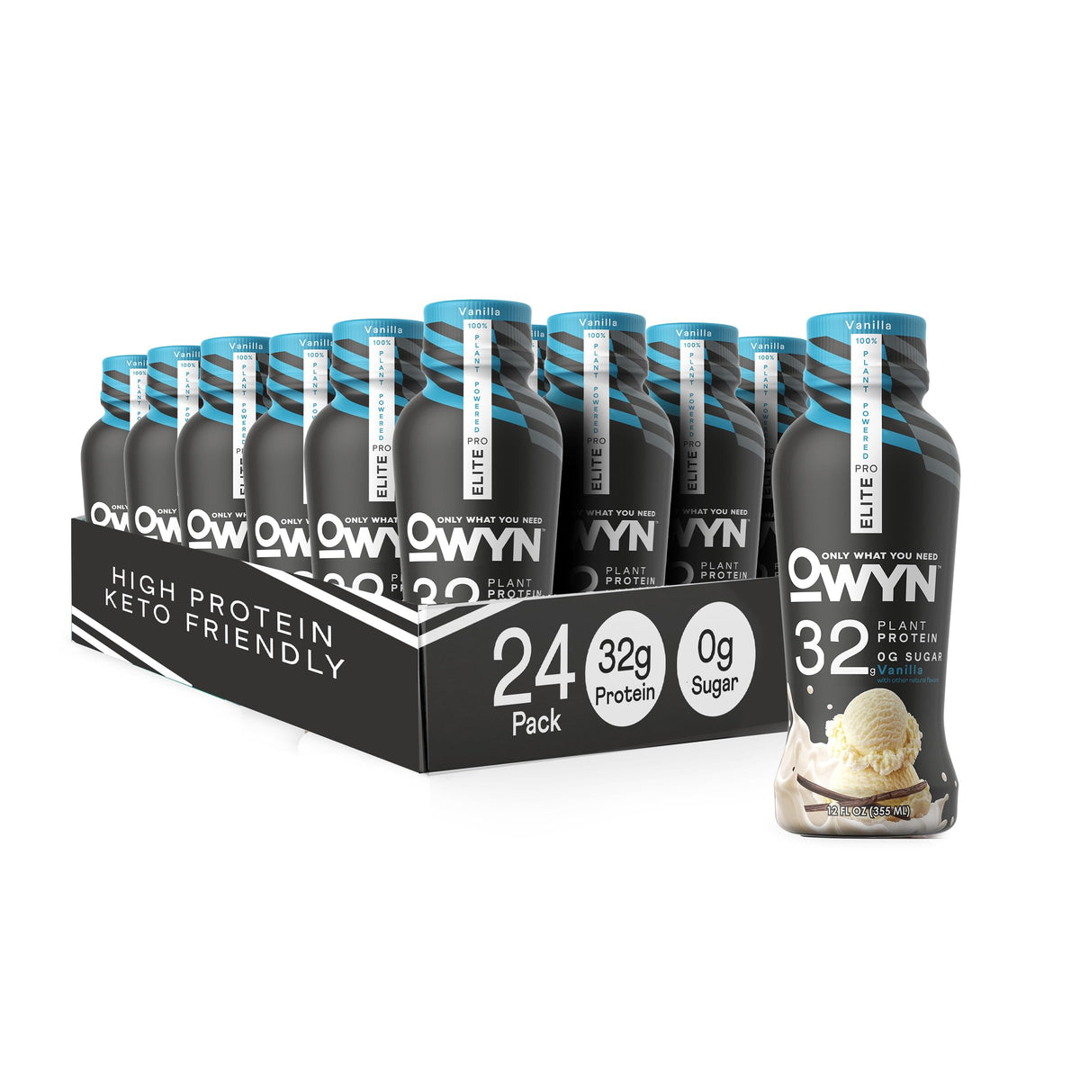 OWYN Only What You Need Pro Elite Vegan Protein Shake - 24 Pack