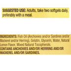 LUAL Spring Valley Omega-3 Mini Fish Oil 1000 mg - 120 Softgels - image 4