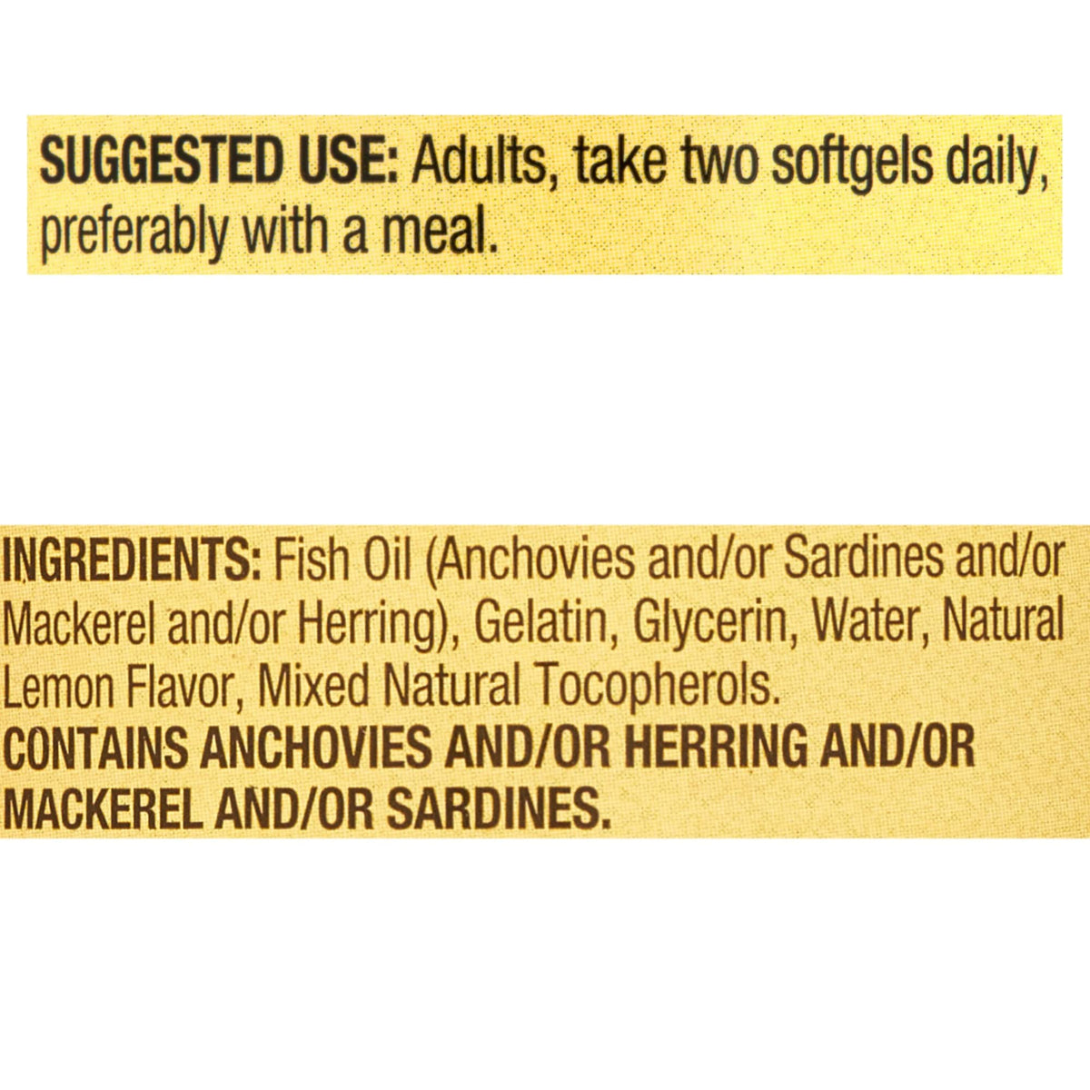 LUAL Spring Valley Omega-3 Mini Fish Oil 1000 mg - 120 Softgels - image 4