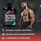 SILVERONYX Nitric Oxide Supplement 3000mg Blend - 3X Strength