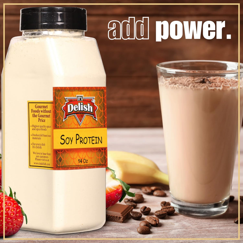 It's Delish Soy Protein Powder Unflavored - 14 oz - image 6