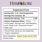 Herb Lore Organic Nursing Tincture for Lactation Support - 4 fl oz - image 6