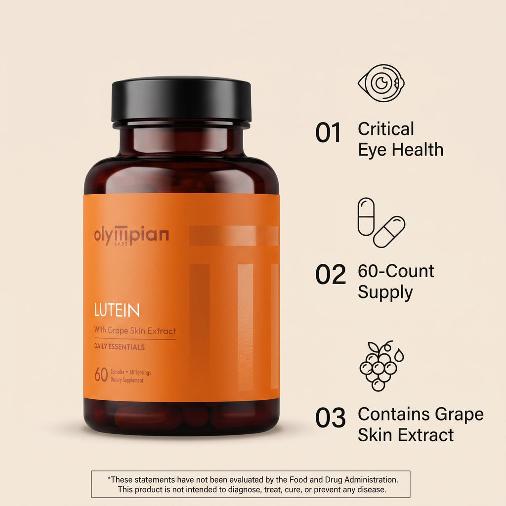 Olympian Labs Lutein 20 mg Eye Health Support - 60 Capsules - image 5