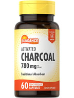 Sundance Activated Charcoal 780mg - 60 Capsules