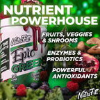 NutriFitt Epic Greens Superfood Powder - 30 Servings - image 4