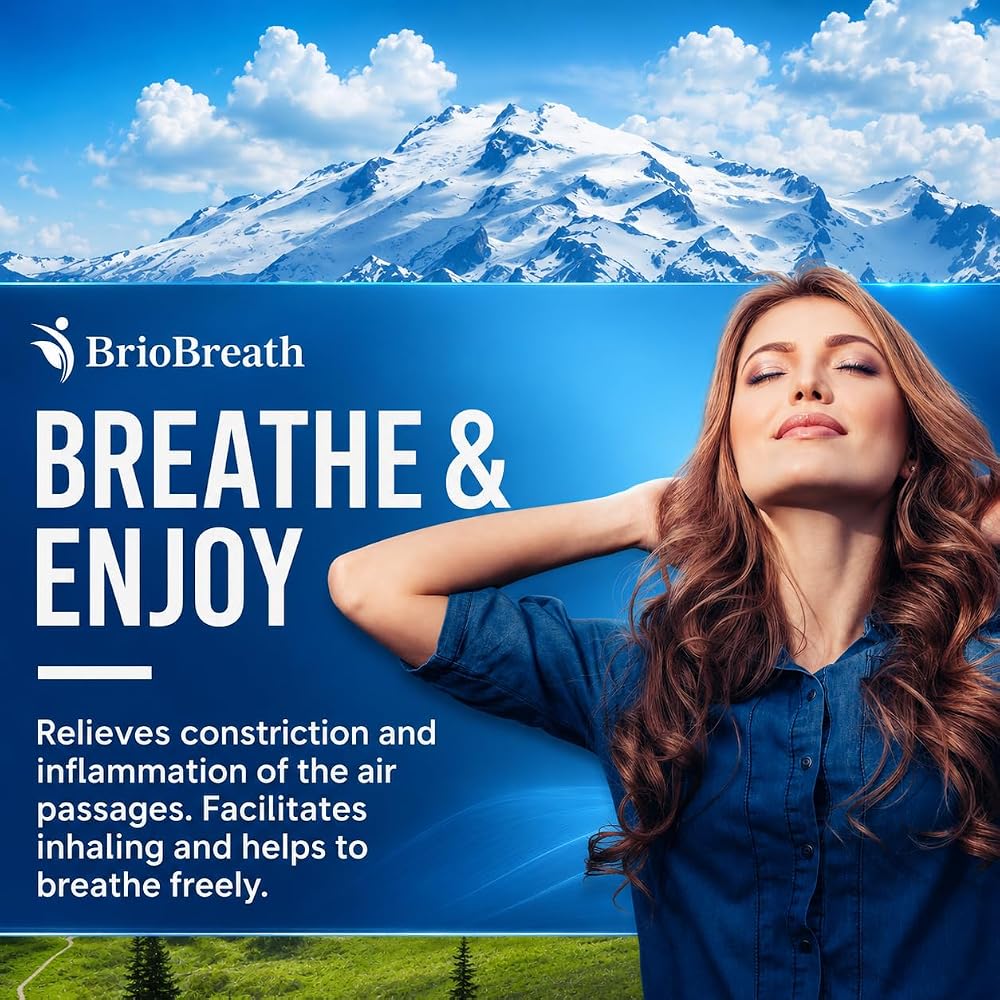 BRIOBREATH Lung Support Supplement - 60 Capsules - image 2