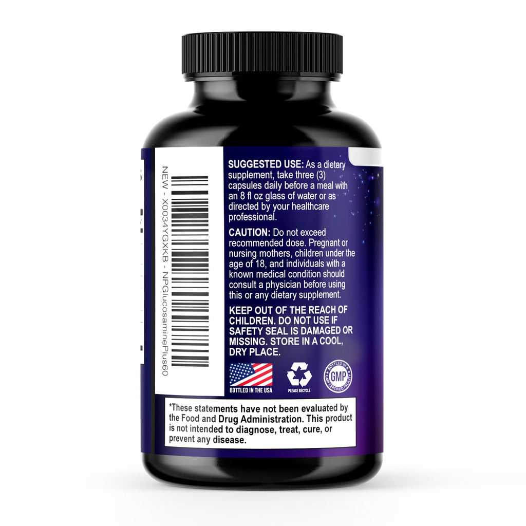 Nature's Peak Glucosamine Chondroitin MSM Joint Support - 60 Capsules - image 8