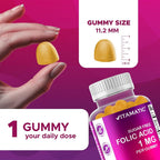 Vitamatic Folic Acid Gummies 1000 mcg (1 mg) - an Essential Prenatal - image 5
