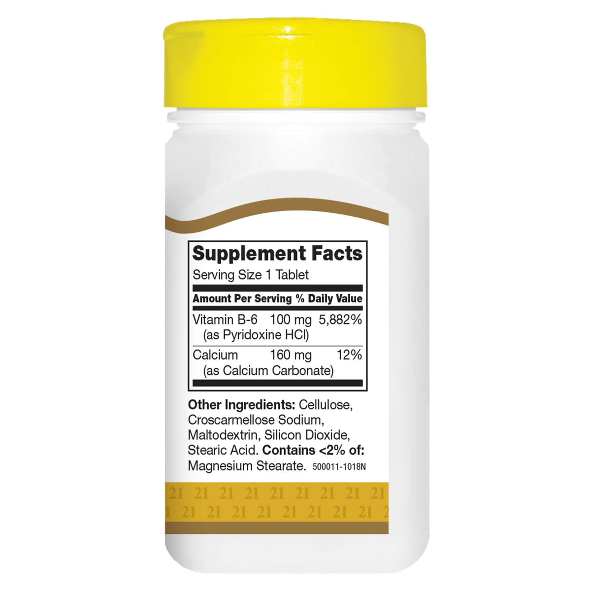 21st Century Vitamin B-6 100 mg - 110 Tablets - image 7