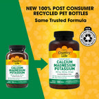 Country Life Target-Mins Calcium Magnesium Potassium - 180 Tablets - image 3