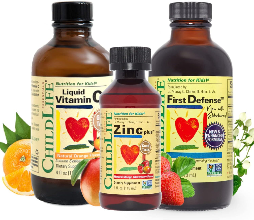 ChildLife Essentials Immune Support 3-Pack Liquid Vitamin C