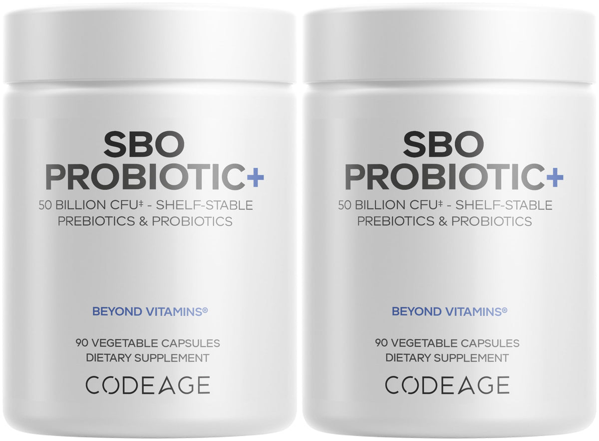 Codeage SBO Probiotics 50 Billion CFUs Multi-Strain - 180 Capsules