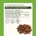 bixa BOTANICAL Guggul Extract 450mg Capsules - 60 Count - image 3