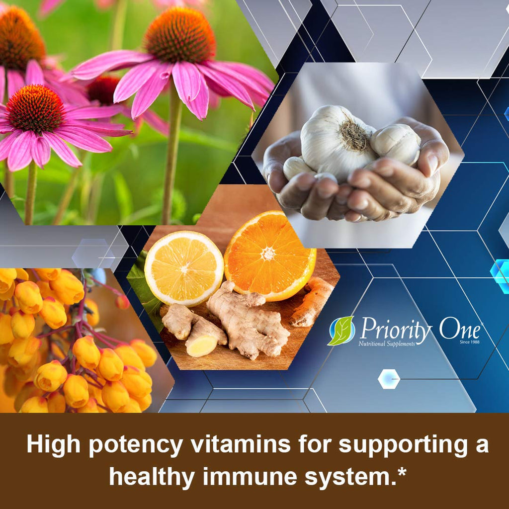 Priority One Chlorella Vegetarian Capsules Immune Support - 180 Count - image 5