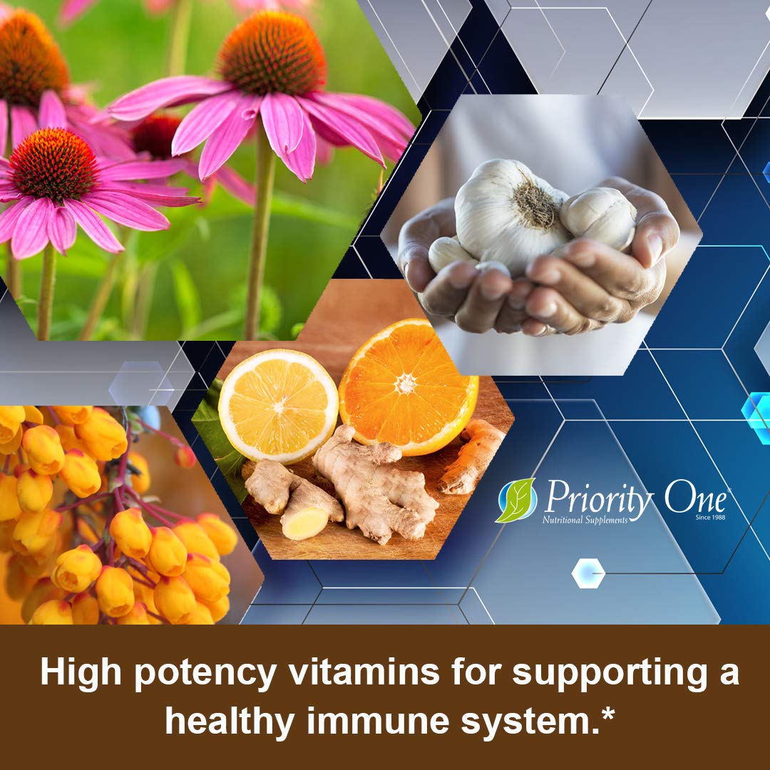 Priority One Chlorella Vegetarian Capsules Immune Support - 180 Count - image 5