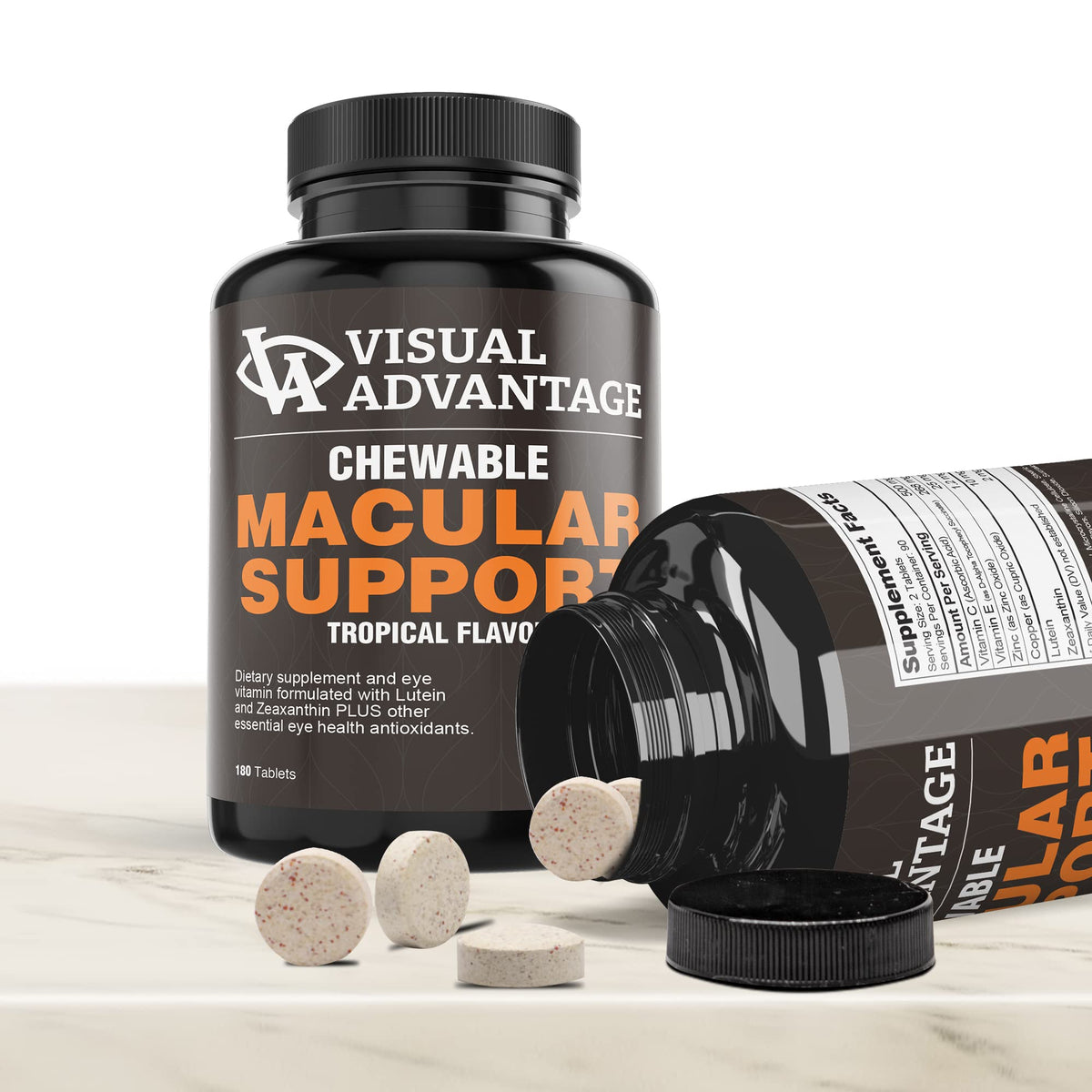 Visual Advantage Macular Support Chewables AREDS 2 - 180 Tablets - image 4