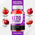 Indelo Burst Body ACV Gummies with Vitamin B12 - 60 Gummies - image 6