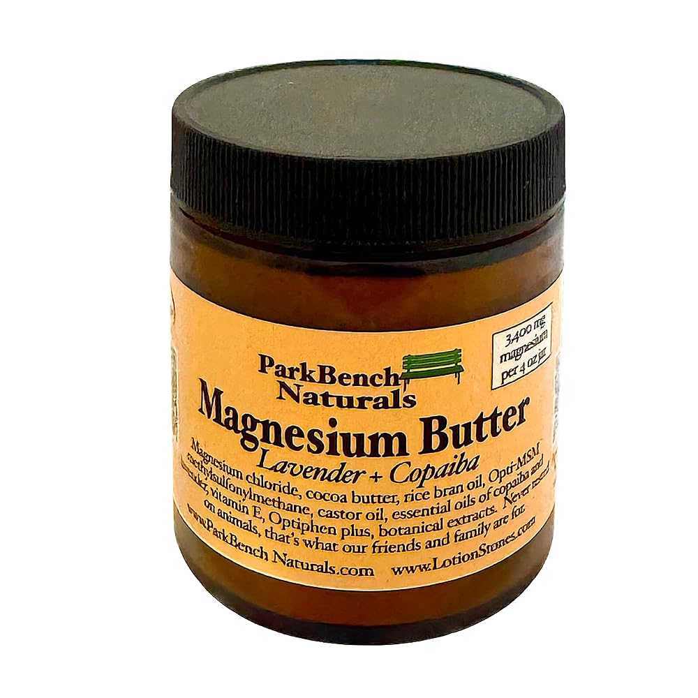 Generic Park Bench Naturals Magnesium Butter Topical Cream - 4 oz