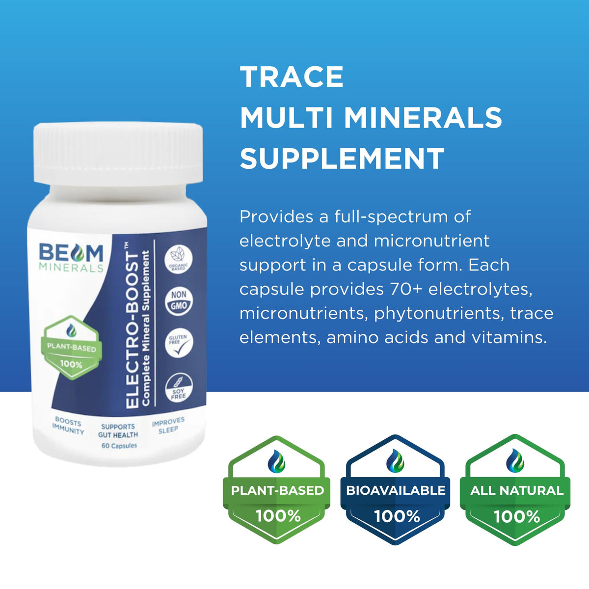 BEAM Minerals Electro-BOOST Complete Multi-Mineral - 60 Capsules - image 6