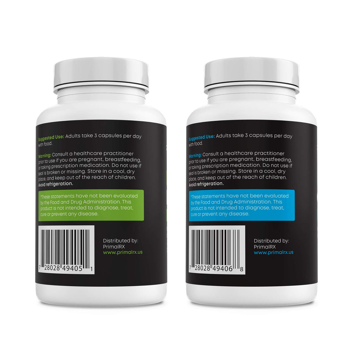 PRIMALRX Beef Liver & Beef Cartilage Supplement Bundle - 180 Capsules - image 2