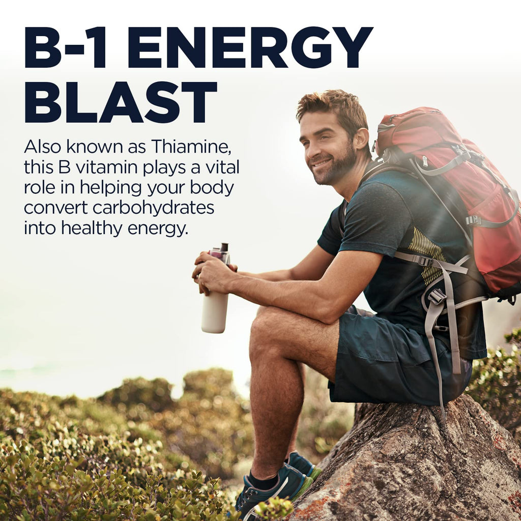 KAL Vitamin B1 100 mg Thiamine for Energy - 100 Tablets - image 5