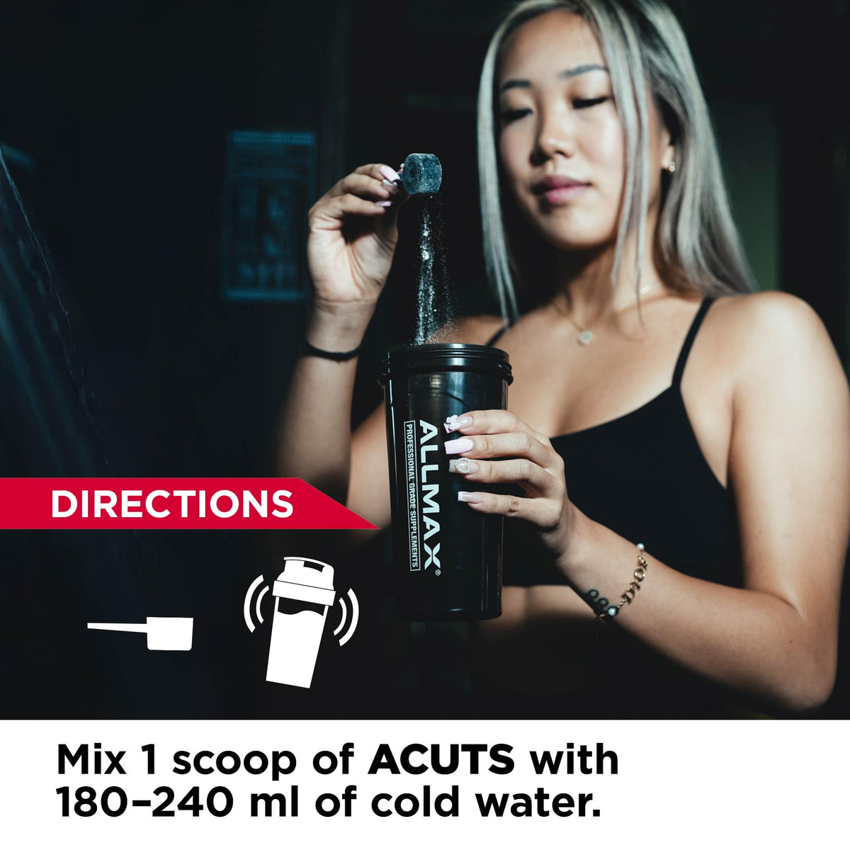 ALLMAX ACUTS Amino Energy Powder, 30 Servings