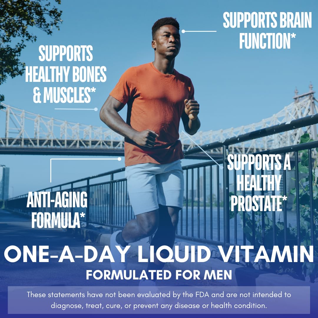 Tropical Oasis Liquid Multivitamin for Men - 32 Fl Oz - image 3