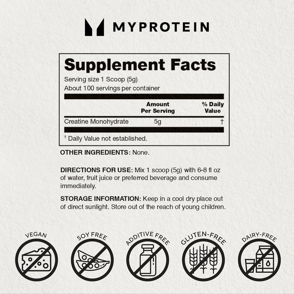 Myprotein Creatine Monohydrate Powder - 200 Servings - image 5