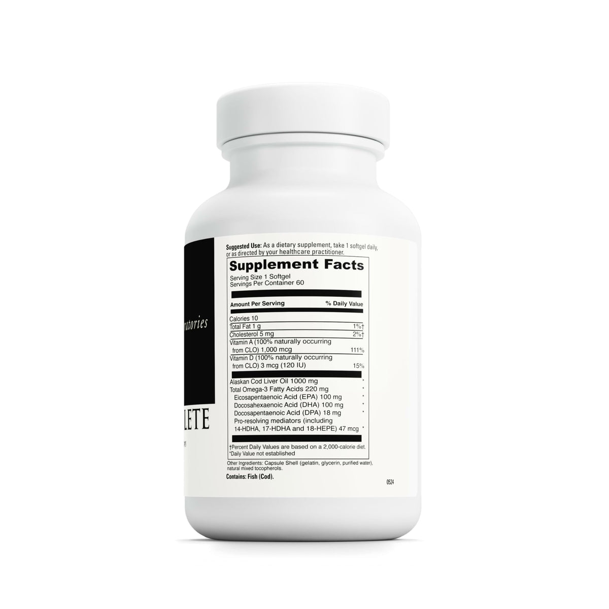 DAVINCI Labs SPM Complete Omega-3 - 60 Softgels - image 2