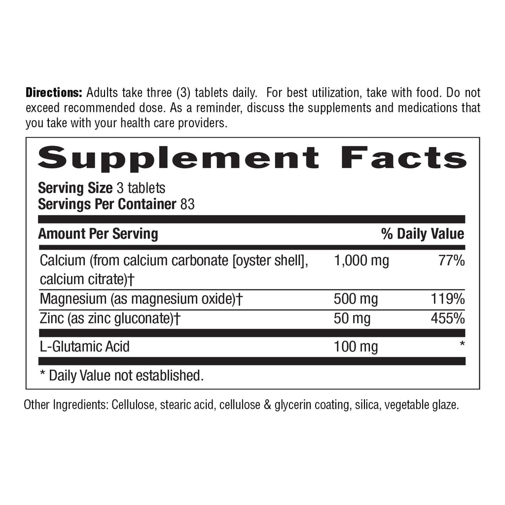 Country Life Calcium Magnesium Zinc - 250 Tablets - image 7