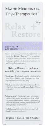 Maine Medicinals Relax + Restore Alcohol-Free Herbal Stress Support - 2 fl oz - image 4