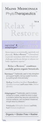 Maine Medicinals Relax + Restore Alcohol-Free Herbal Stress Support - 2 fl oz - image 4
