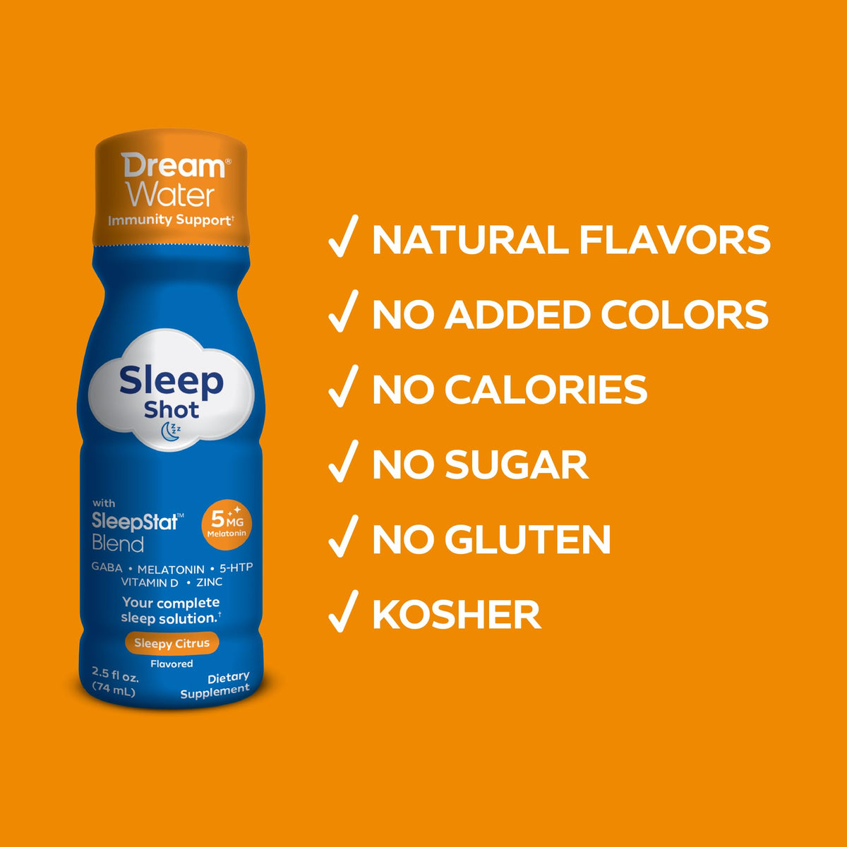 Dream Water Sleep Aid Supplement Drink