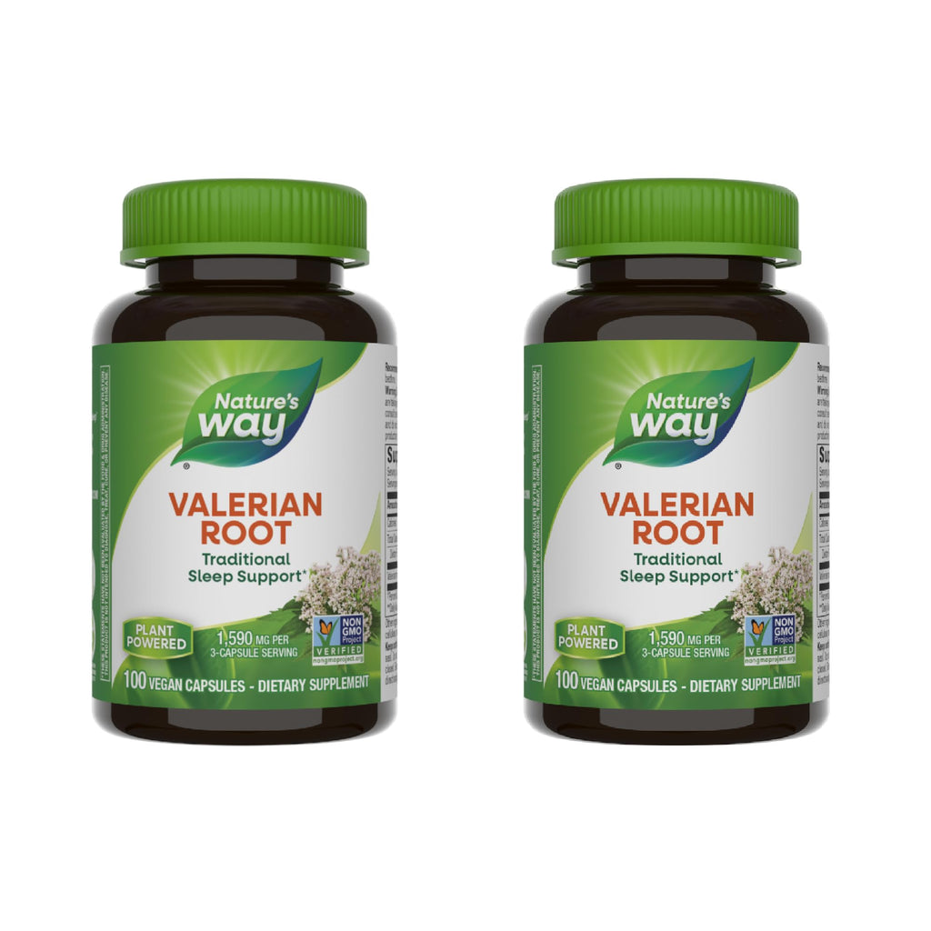 Nature's Way Valerian Root Sleep Support - 200 Vegetarian Capsules