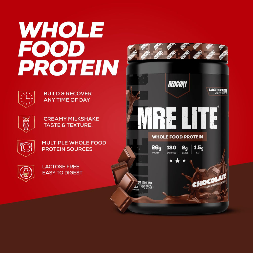 REDCON1 MRE Lite Whole Food Protein Powder