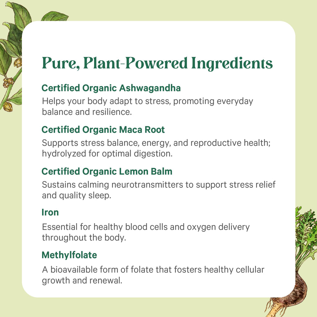 PURE SYNERGY Vita·Min·Balance Multivitamin for Women with Iron - 60 Tablets - image 5
