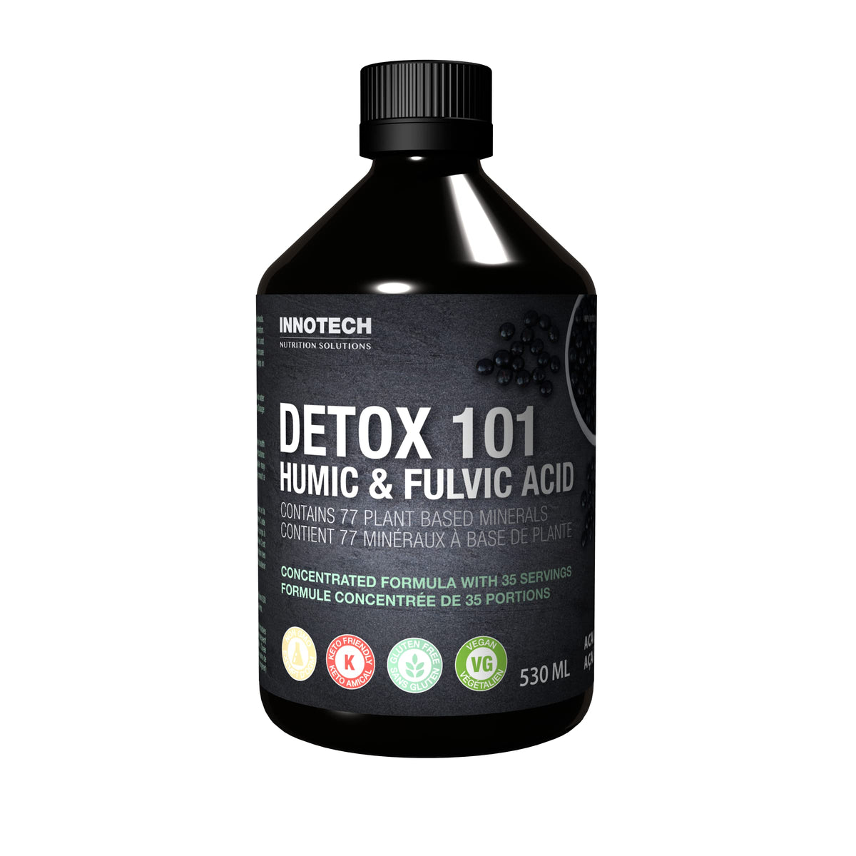 Innotech Nutrition Detox 101 Humic Fulvic Acid Liquid - 500ml