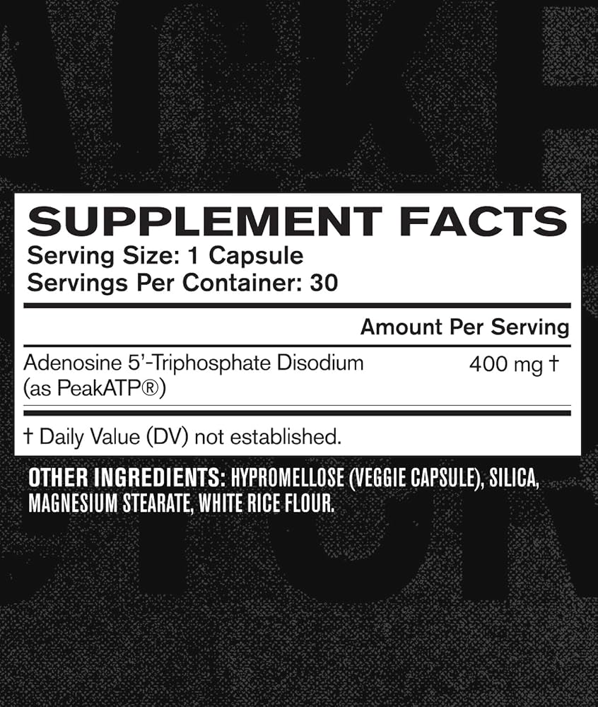 Jacked Factory Essentials Muscle Builder ATP - 30 Capsules - image 6