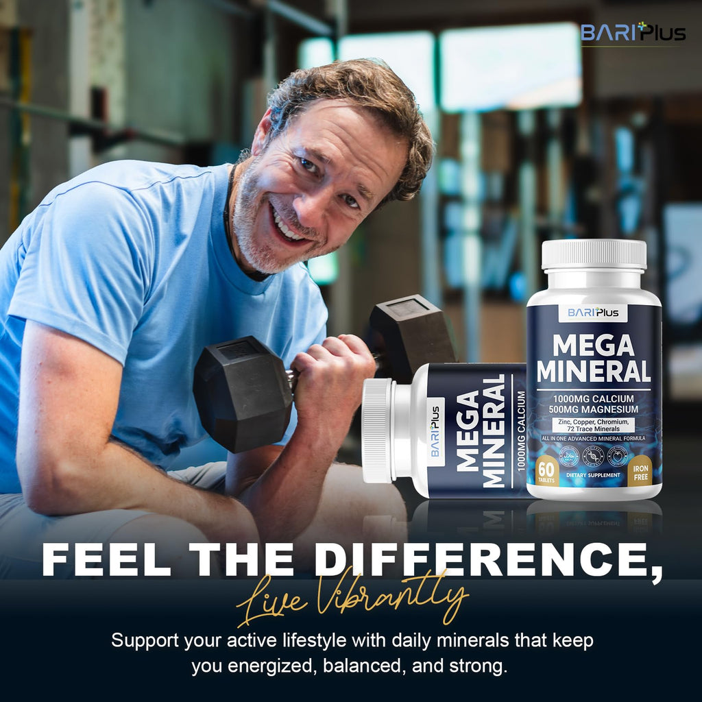BARIPLUS Mega Mineral Complete Complex - 60 Tablets - image 8
