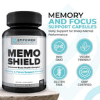 Empower Health Labs MemoShield Brain Health Supplement - 60 Capsules - image 3