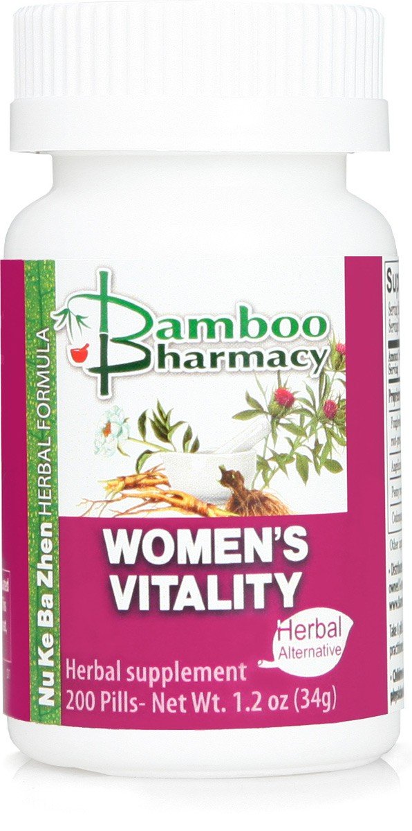 Bamboo Pharmacy Women's Vitality Herbal Supplement - 200 Capsules - image 2