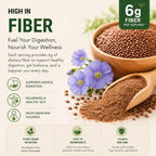 NURTIVE Flaxseed Protein Powder Plant-Based - 16 oz - image 8