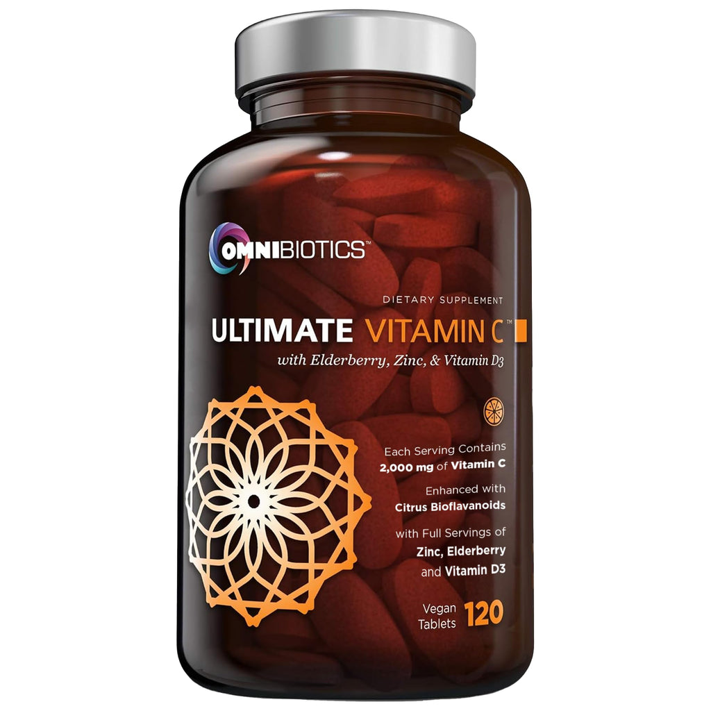 OmniBiotics Vitamin C + Multivitamin + Vitamin D3 + Vitamin B Complex