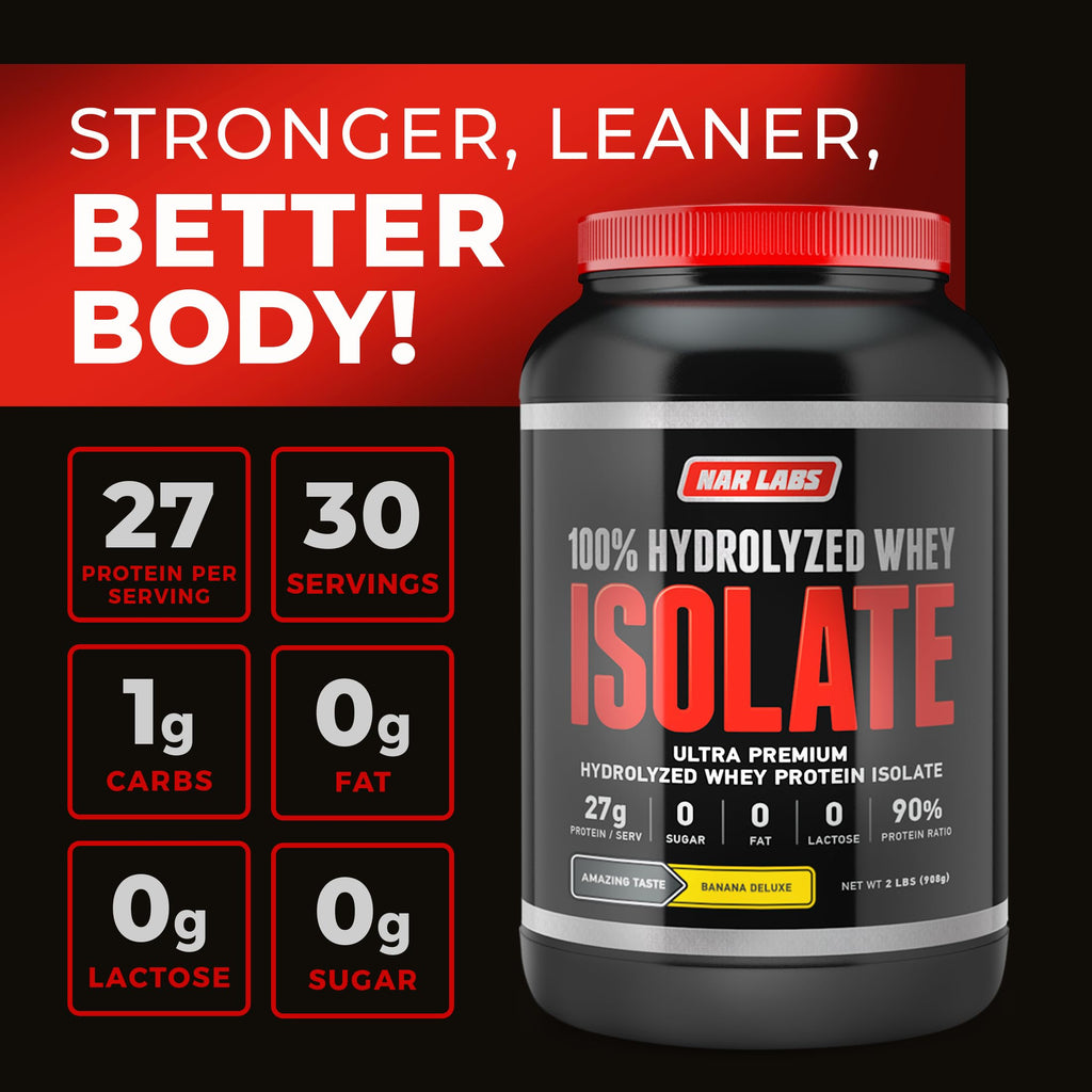 NAR LABS Hydrolyzed Whey Protein Isolate 2 lbs